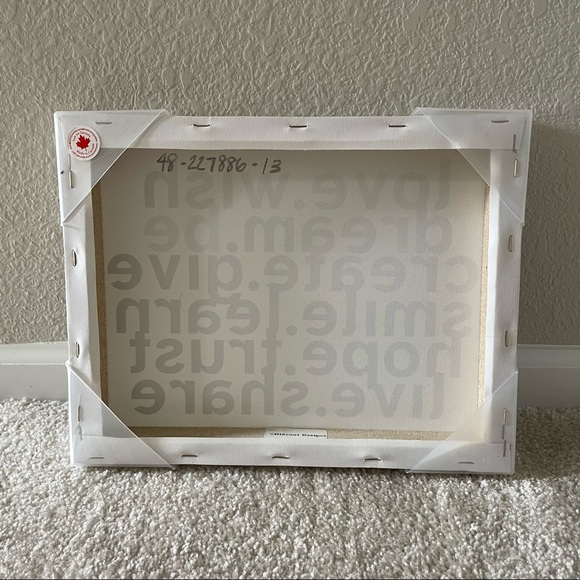 NWT Canvas Word Art - Picture 7 of 7